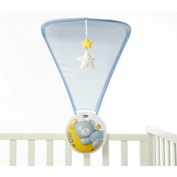 CHICCO Projektor nad postieľku Next2Moon modrý 0m+