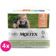 MOLTEX Pure & Nature Plienky Midi 4-9 kg - ekonomické balenie (4 x 33 ks)