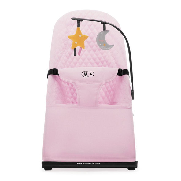KINDERKRAFT Lehátko pohupujúce Mimi Pink, do 9kg