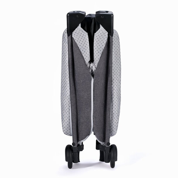 KINDERKRAFT Postieľka cestovná Leody Grey