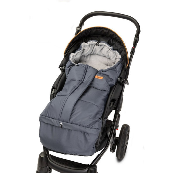 SENSILLO Fusak zimný Combi polar 3v1 Graphite/grey