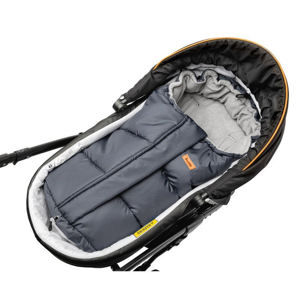 SENSILLO Fusak zimný Combi polar 3v1 Graphite/grey