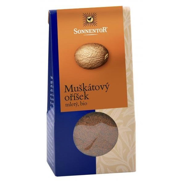 BIO Muškátový oriešok mletý - Sonnentor, 30g