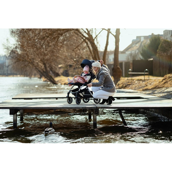 PETITE&MARS Kočík športový Cross Anthracite Blue