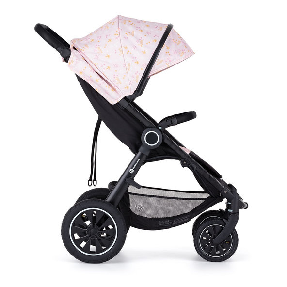 PETITE&MARS Kočík Street+ Air Black + Strieška Limited 100 Kingdom