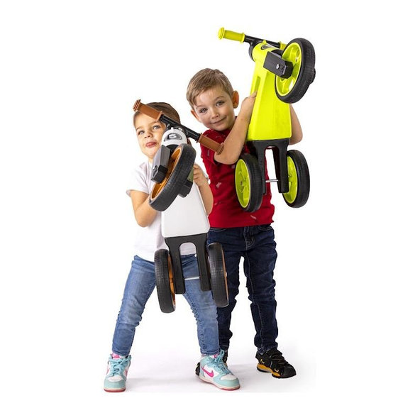 TEDDIES Odrážadlo FUNNY WHEELS Rider SuperSport fialové 2v1