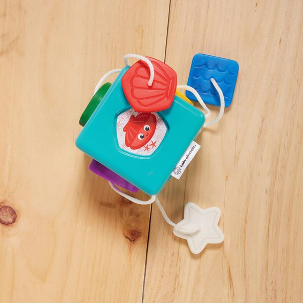 BABY EINSTEIN Hračka senzorická vkladacia Match & Grasp Block™ 6m+