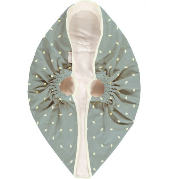 SNUGGLEBUNDL Deka do autosedačky - Čmeliaky (biobavlna)