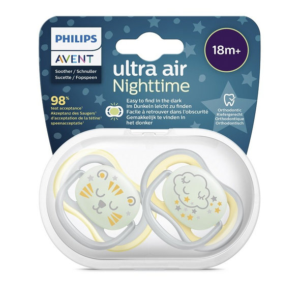 Philips AVENT Cumlík Ultra air nočný 18m+ 2 ks