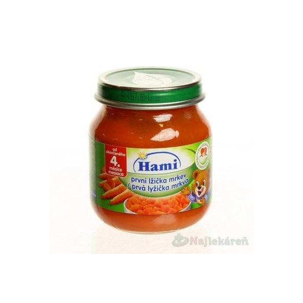 Hami zeleninový príkrm prvá mrkvička 125g