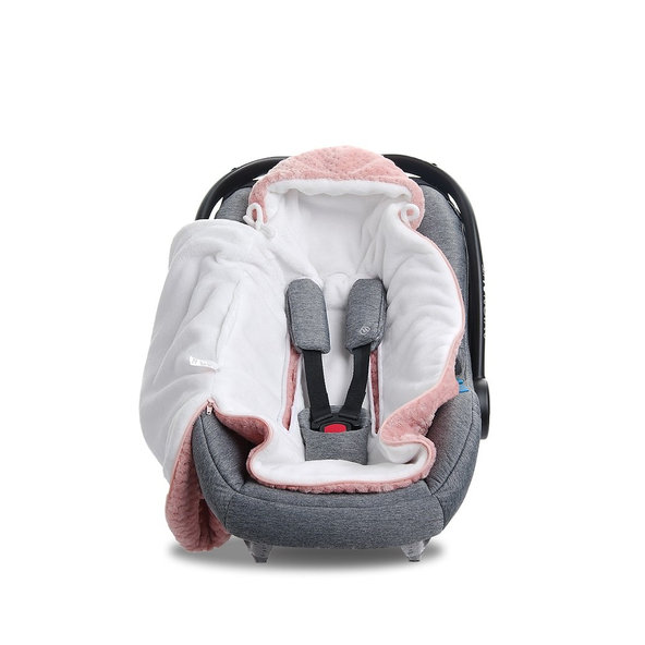 NATTOU Fusak detský do autosedačky Lapidou pineapple pink 70cm