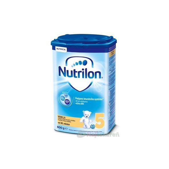 NUTRILON 5 Vanilla ProNutra  (36 + mesiacov) detské mlieko 1x800 g
