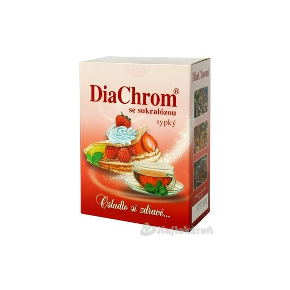 DiaChrom nízkokalorické sypké sladidlo so sukralózou 200g