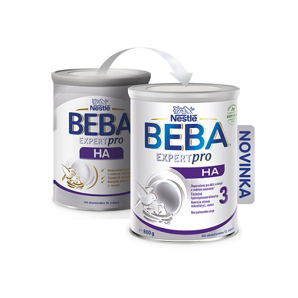 BEBA EXPERT pro HA 3 mliečna výživa (od ukonč. 12 m) 1x800g