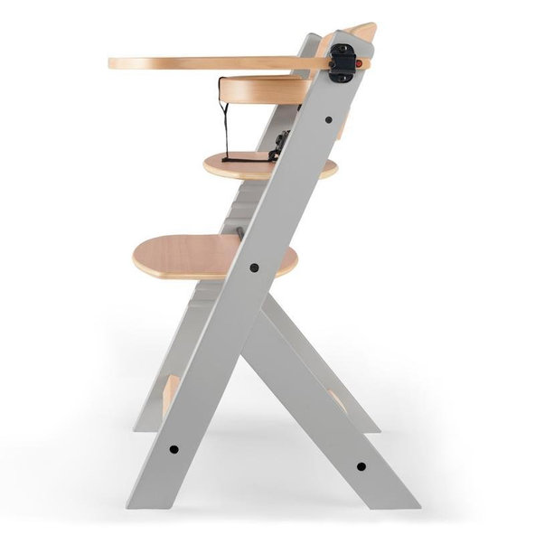 KINDERKRAFT Stolička jedálenská Enock Grey wooden