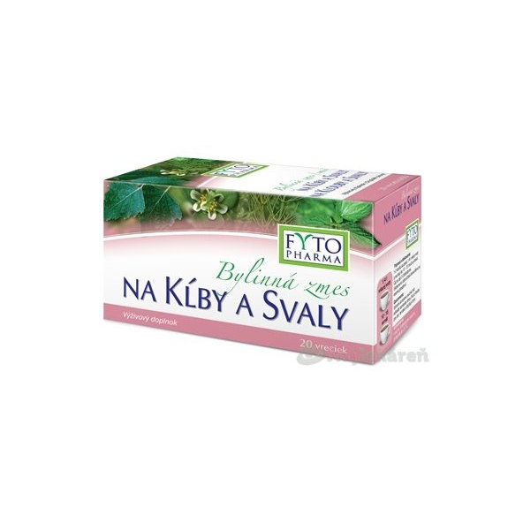 FYTO Bylinná zmes NA KĹBY A SVALY, 20x1,25 g