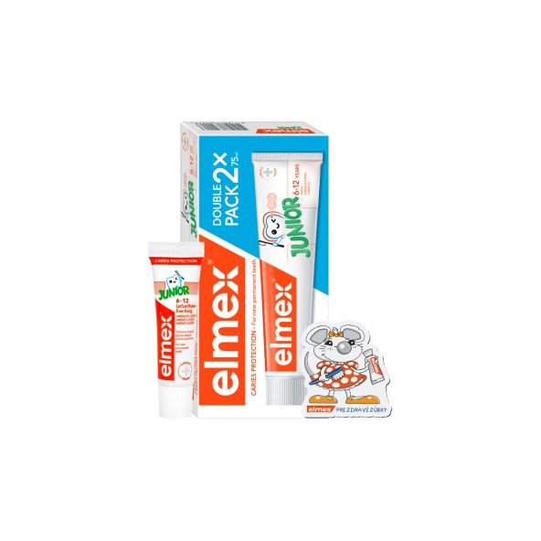 Elmex Junior Duopack 2x75 ml + darček