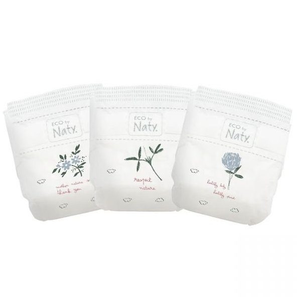 6x ECO BY NATY Plienky jednorazové 5 (11-25 kg) 22 ks