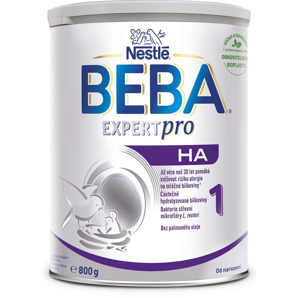 BEBA EXPERT pro HA 1, počiatočná mliečna výživa ( od narodenia) 1x800 g