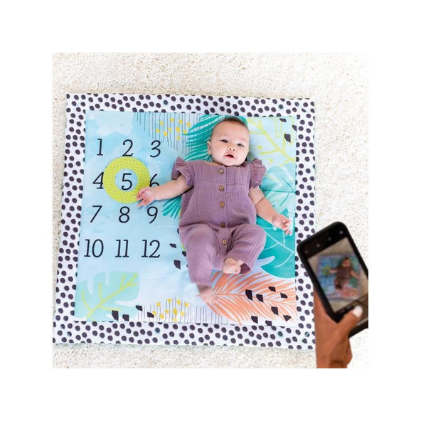 INFANTINO Hracia deka s hrazdou a vankúšikom 4v1 Twist & Fold