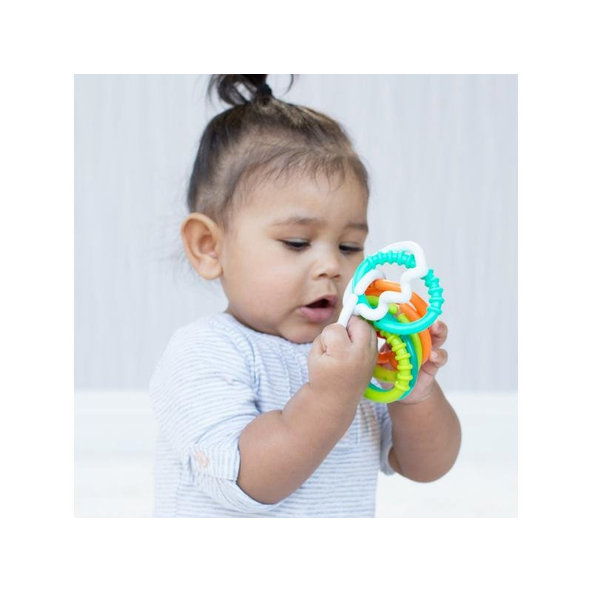 INFANTINO Hrkálka s krúžkami