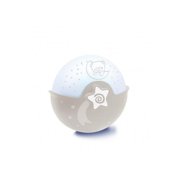 INFANTINO Nočná lampička s projekciou ecru