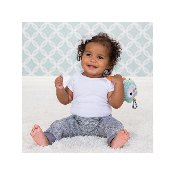 INFANTINO Závesná sova Sensory