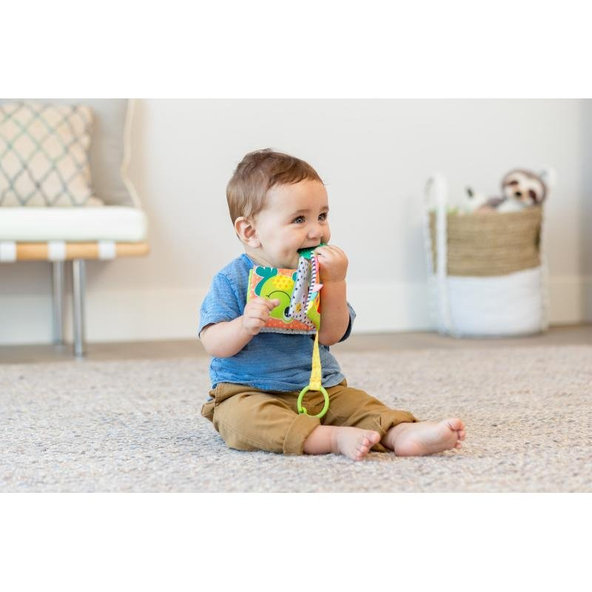 INFANTINO Závesná textílna knižka