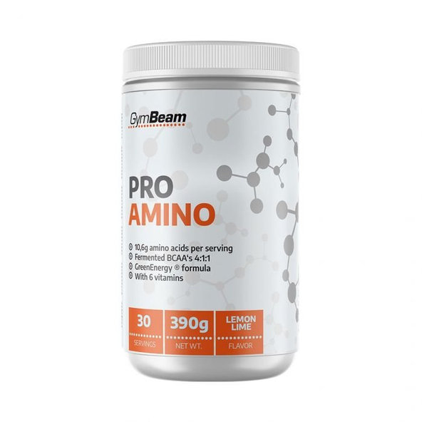 ProAMINO - GymBeam, príchuť citrón limetka 390g
