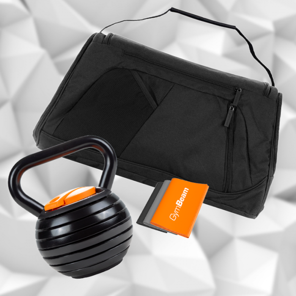 Nastaviteľný kettlebell 4,5–18 kg - GymBeam