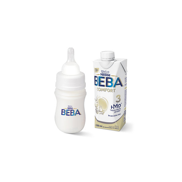 BEBA COMFORT 3 HM-O, Tekutá batoľacia mliečna výživa 12+, tetra pack, 500 ml