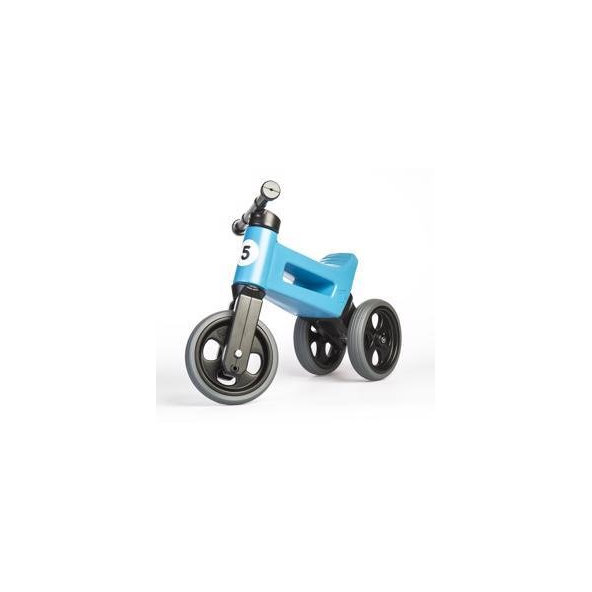 TEDDIES Odrážedlo FUNNY WHEELS NEW SPORT 2v1, nosnost 50 kg 18m+, modré