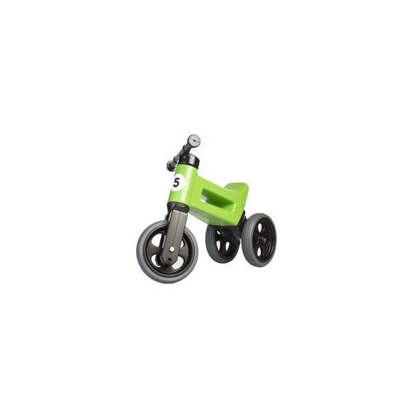 TEDDIES Odrážedlo FUNNY WHEELS NEW SPORT 2v1, nosnost 50 kg 18m+, zelené
