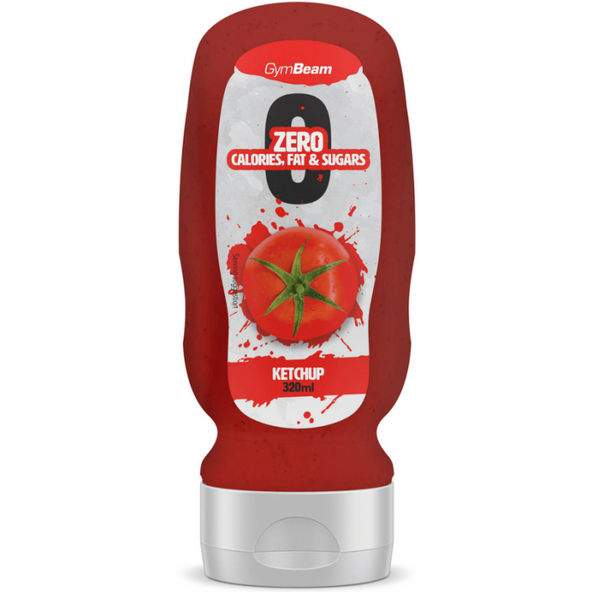 Bezkalorická omáčka Kečup - GymBeam, 320ml