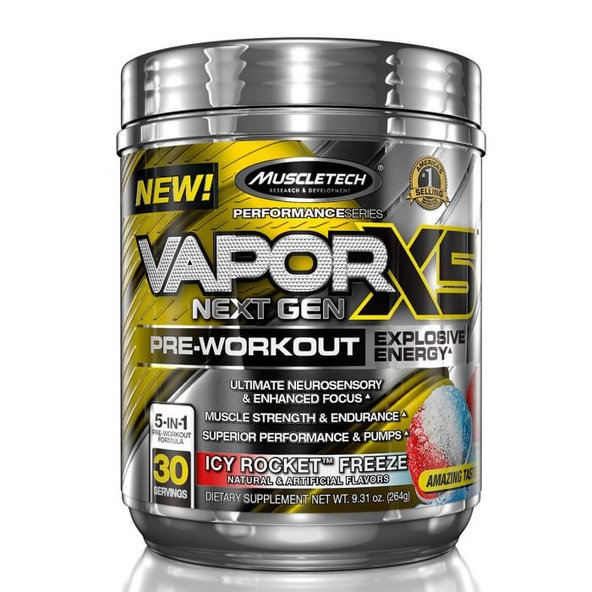 Predtréningový stimulant Vapor X5 Next Gen 232 g - MuscleTech