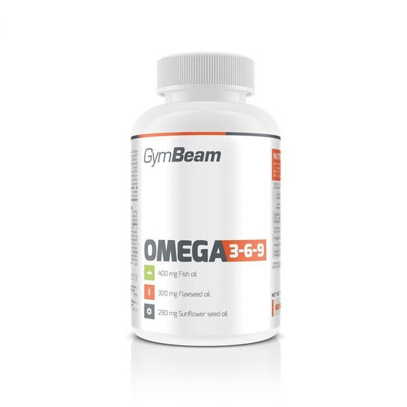 Omega 3-6-9 - GymBeam, 60cps