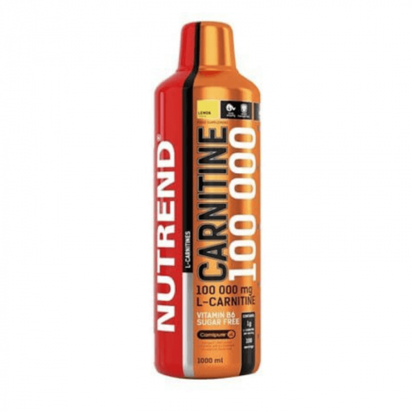Carnitine 100000 1000 ml - Nutrend, príchuť citrón