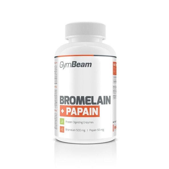 Bromelain Papain - GymBeam, 90cps