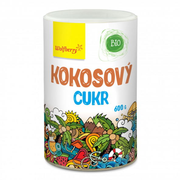 BIO Kokosový cukor - Wolfberry, 600g