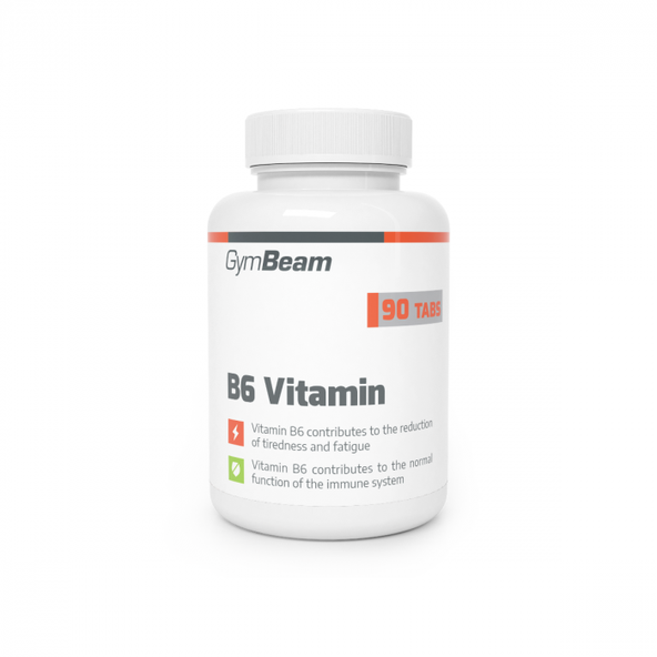Vitamín B6 - GymBeam, 90tbl