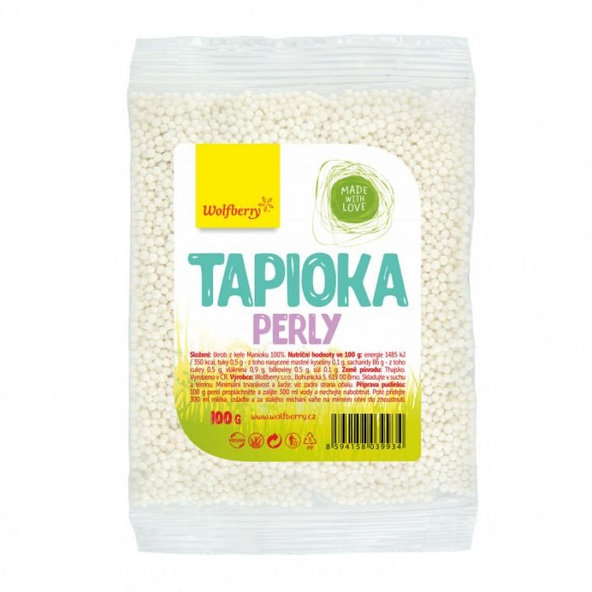 Tapioka perly - Wolfberry, 500g
