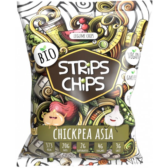 STRiPS CHiPS - Lomeo, francúzsky hrášok, 90g