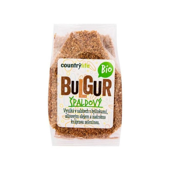 BIO Bulgur špaldový - Country Life, 250g