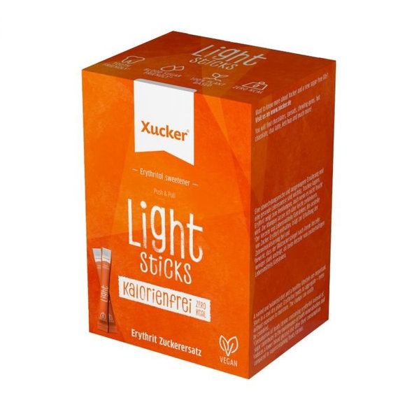 Sladidlo Erythritol Light - Xucker v porciovanom balení 50x5g