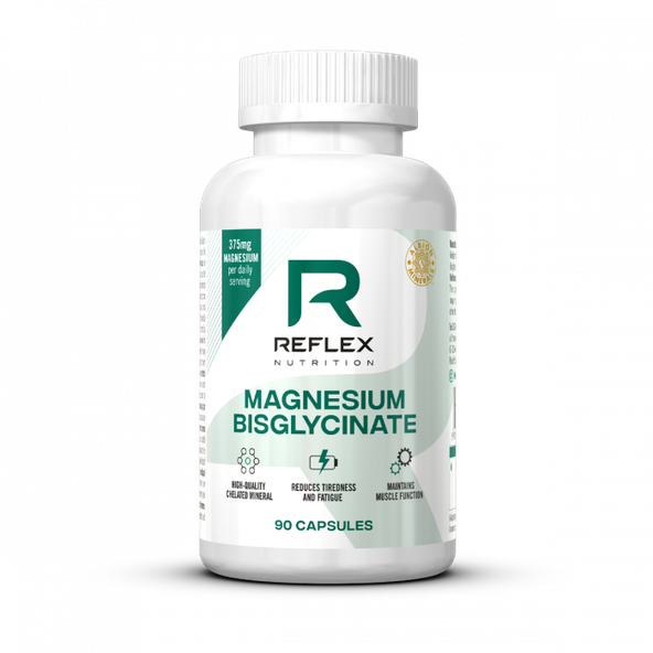 Magnézium Bisglycinát - Reflex Nutrition, 90cps