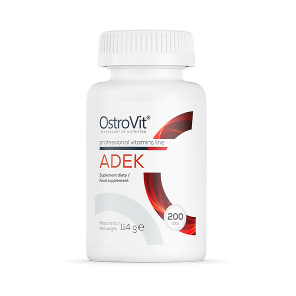 Multivitamín ADEK - OstroVit, 200tbl