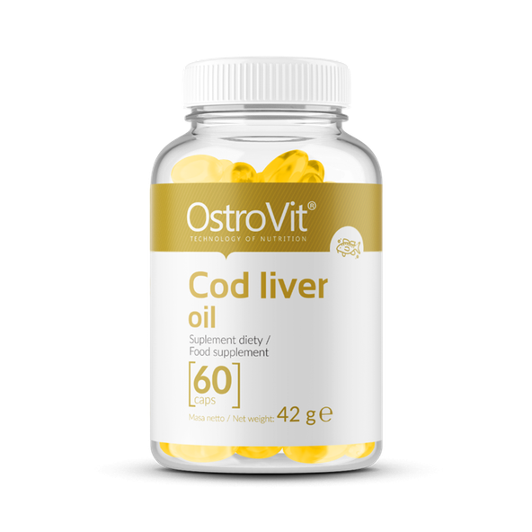 Olej z tresčej pečene - OstroVit, 60cps