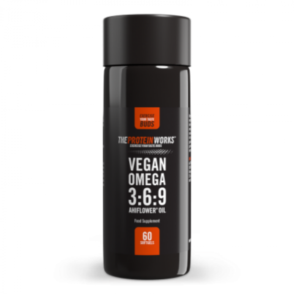 Vegan Omega 3:6:9 Ahiflower® Oil - The Protein Works, 60cps