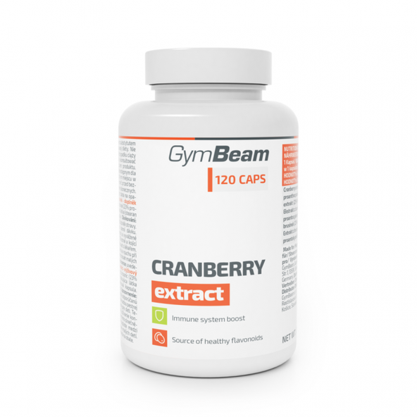 Extrakt z brusníc - GymBeam, 120cps