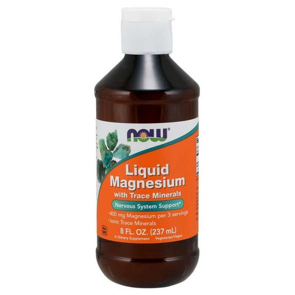 Tekuté Magnézium - NOW Foods, 237ml